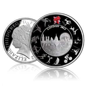 London Olympics £5 Commemorative Silver Coin (2012)