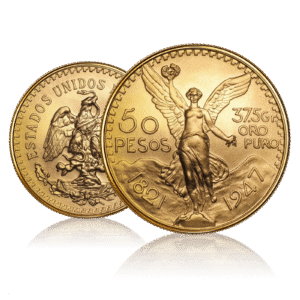 50 Mexican Pesos Gold Coin (1821-1944)