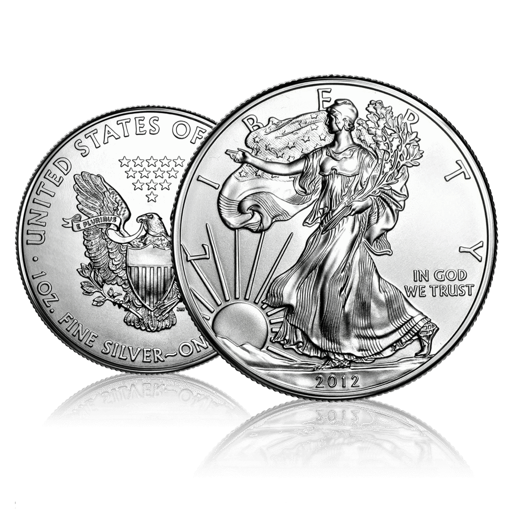 1oz Silver US Mint American Eagle (2012)