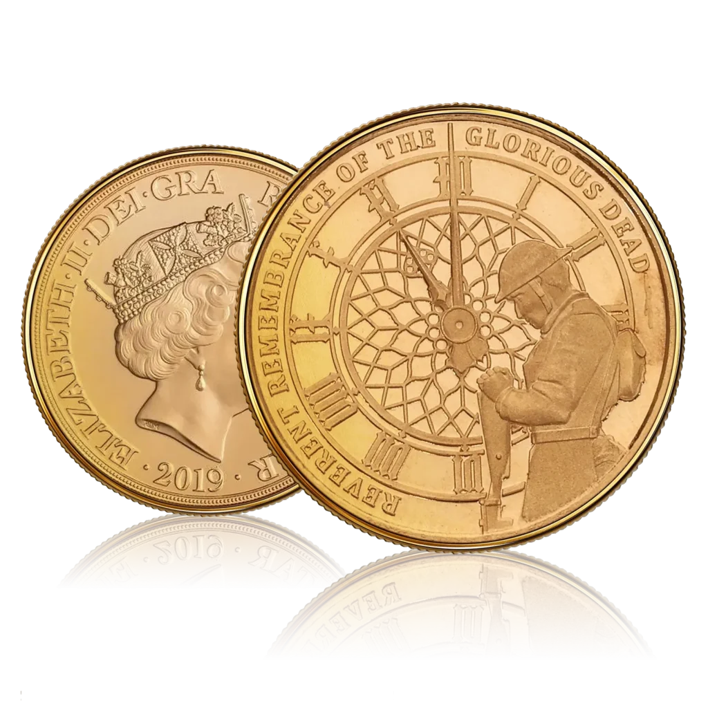 Half Gold Sovereign Reverent Remembrance of the Glorious Dead (2019)