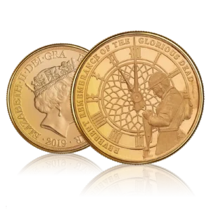Half Gold Sovereign Reverent Remembrance of the Glorious Dead (2019)