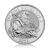 1 Oz Silver Royal Mint Valiant Tube of 25 Coins (2021)