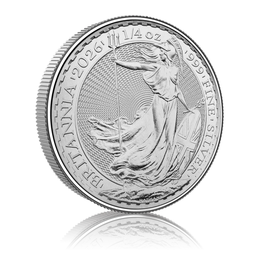 1/4 Oz Silver Royal Mint Britannia King Charles lll (2026)