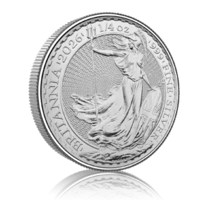 1/4 Oz Silver Royal Mint Britannia King Charles lll (2026)