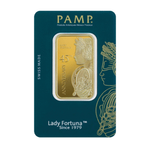1oz Gold PAMP Fortuna 45th Annivarsary (2024)