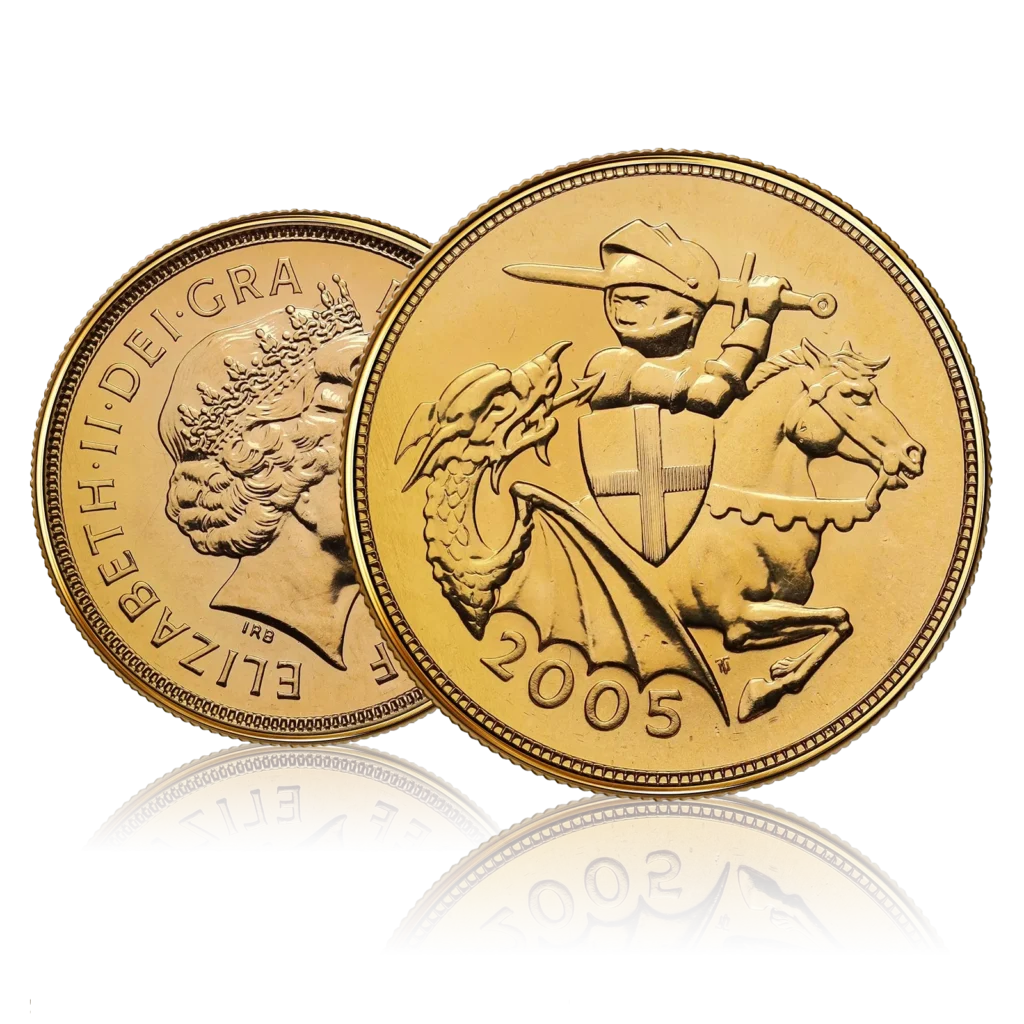 Half Gold Sovereign Elizabeth II (2005)