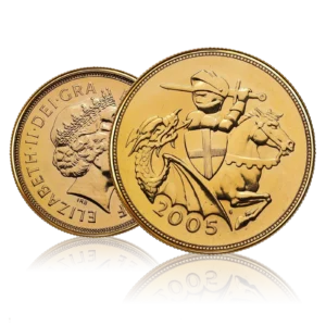 Half Gold Sovereign Elizabeth II (2005)