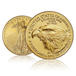 1/10 Oz Gold US American Eagle (2026)