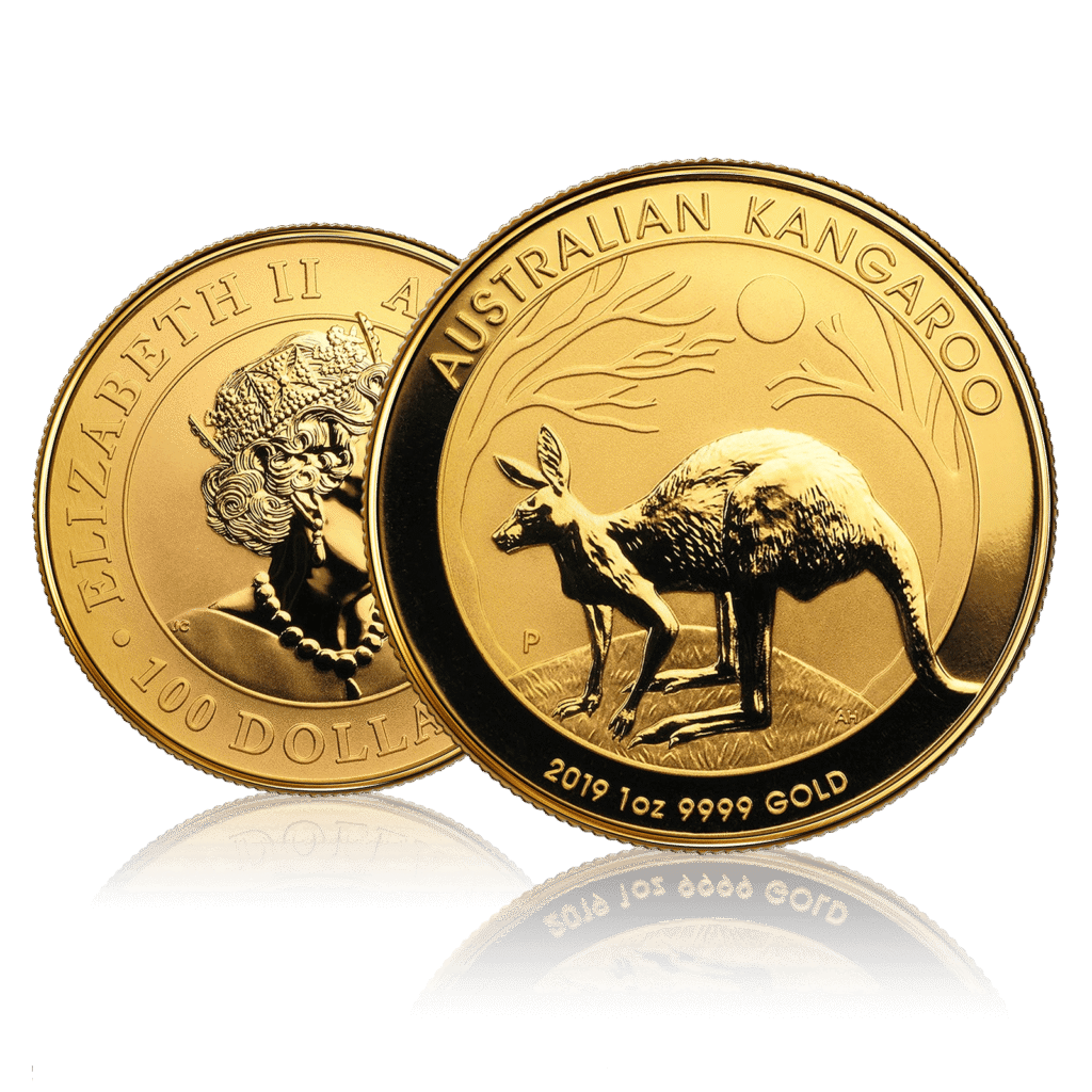 1oz Gold Perth Mint Australian Kangaroo (2019)