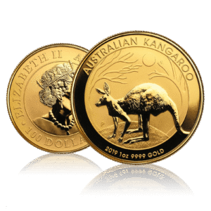 1oz Gold Perth Mint Australian Kangaroo (2019)