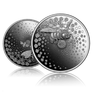 1 Oz Republic of Liberia 20 Dollars Silver Bee Coin (2023)