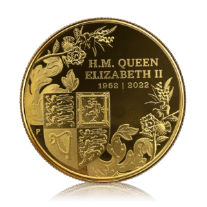 2 Oz Gold Perth Mint Queen Elizabeth II Platinum Jubilee Proof Box Set (1952–2022)