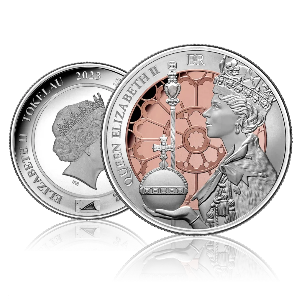 1oz Silver Proof Queen Elizabeth II 70th Coronation Anniversary (2023)