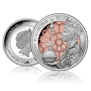 1oz Silver Proof Queen Elizabeth II 70th Coronation Anniversary (2023)
