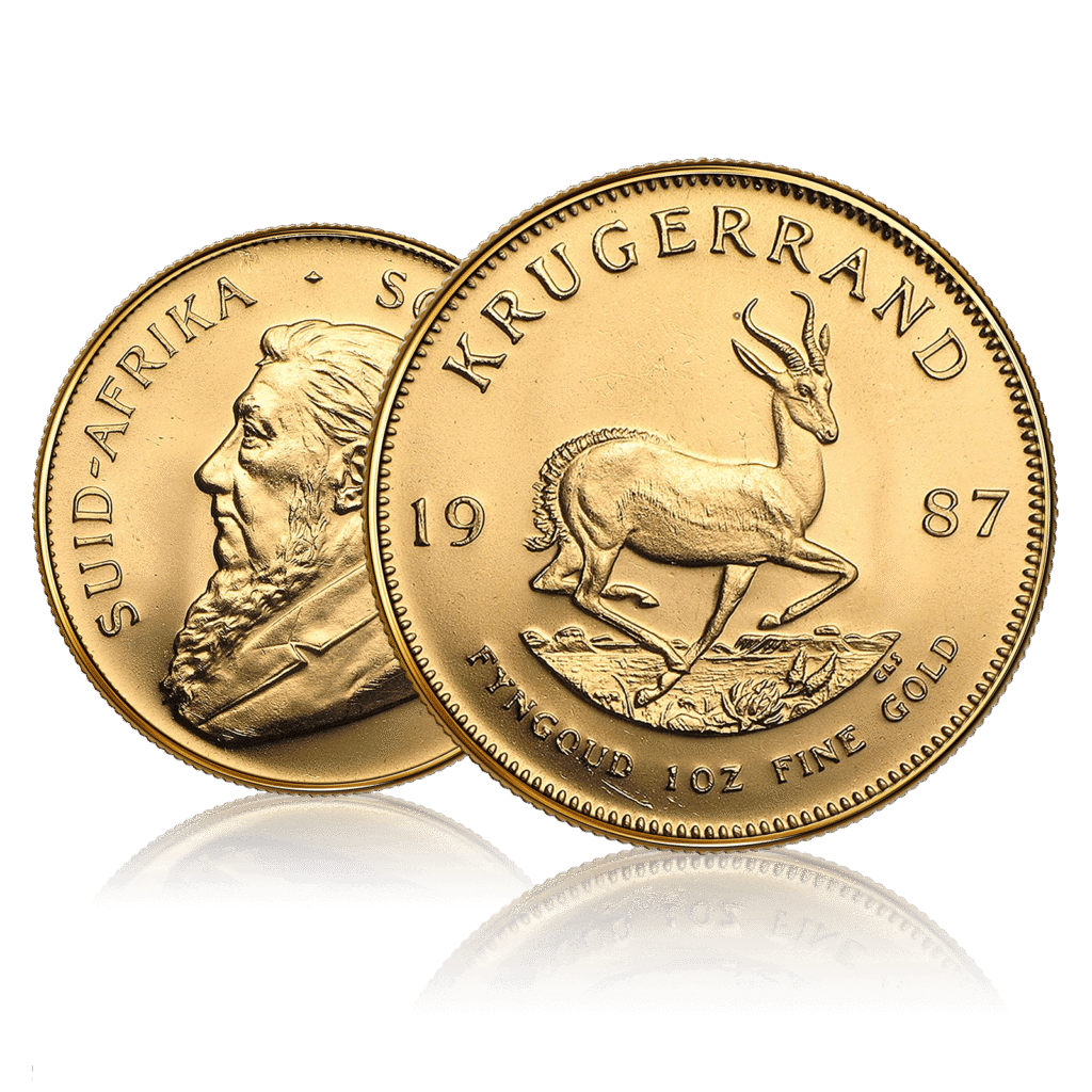 1oz Gold South African Krugerrand (1987)