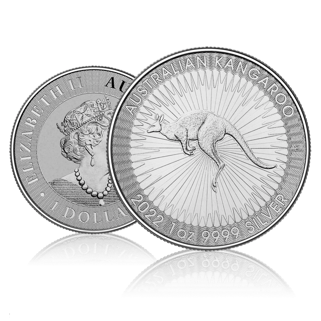 1oz Silver Perth Mint Australian Kangaroo (2022)