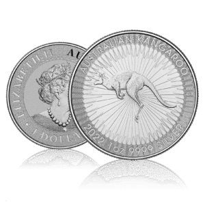 1oz Silver Perth Mint Australian Kangaroo (2022)