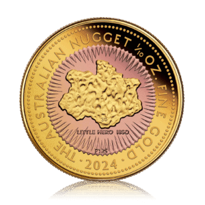 1/10th Oz Australian Nugget Gold Proof Box Set (2024)