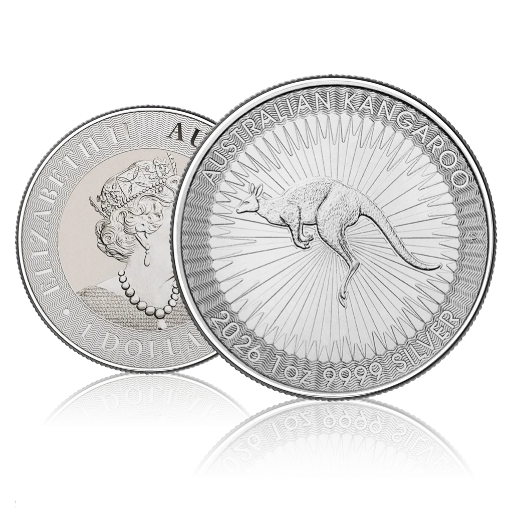 1 Oz Silver Perth Mint Australian Kangaroo (2026)