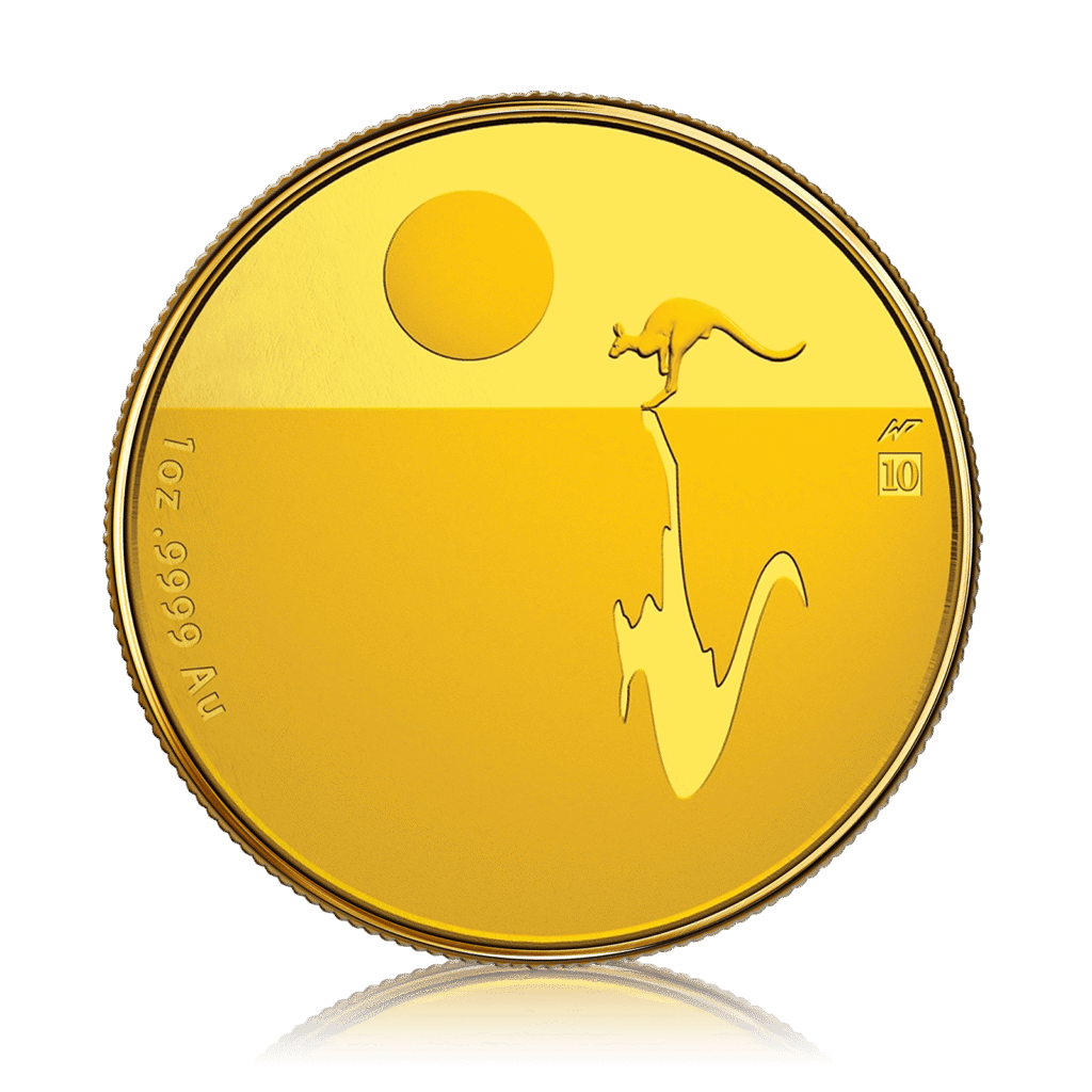 1oz Gold Kangaroo At Sunset $100 Proof Coin (Box Set)