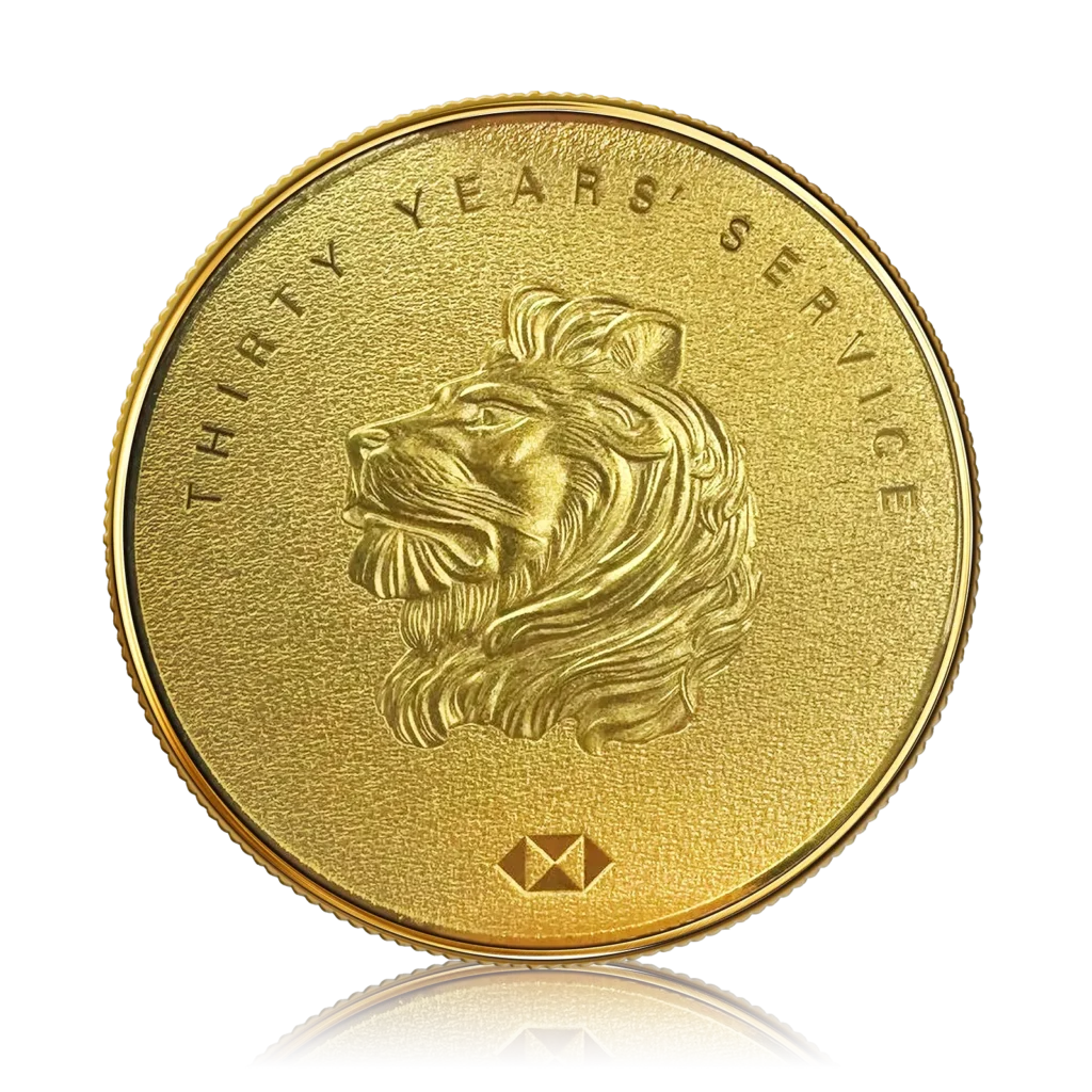 1oz Gold HSBC 30 Years of Service