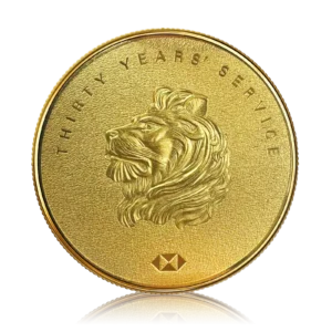 1oz Gold HSBC 30 Years of Service