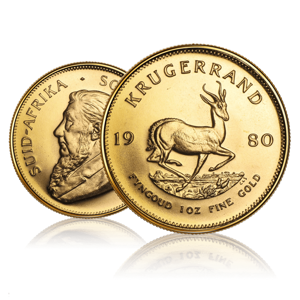 1oz Gold South African Krugerrand (1980)