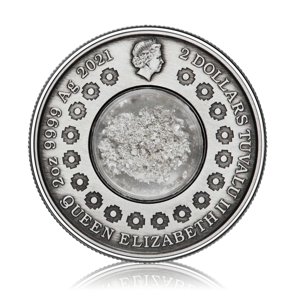 2oz Silver Antiqued Coin Tears of the Moon (2021)