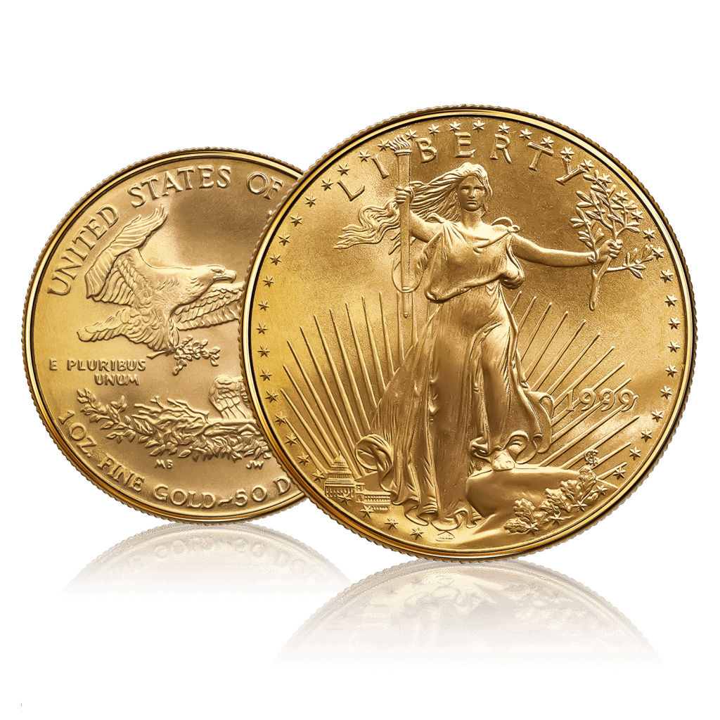 1/2 Oz Gold US American Eagle (1999)