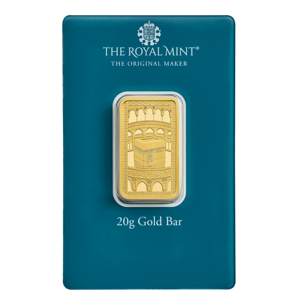 20g Royal Mint Kaaba Gold Bar (999.9)