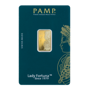 5g PAMP 45th Anniversary Lady Fortuna Gold Bar