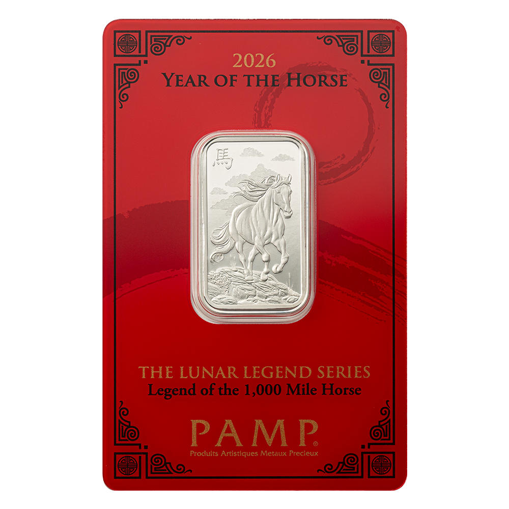 10g Silver PAMP Year of the Horse (2026)