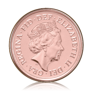 Gold Sovereign Queen Elizabeth II Fifth Head (2021)