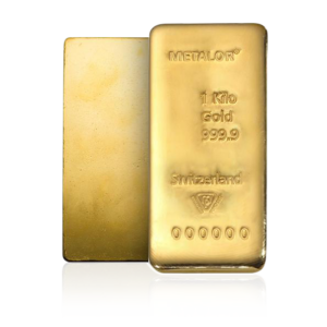 1kg Metalor Investment Gold Bar (999.9)