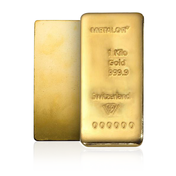 1kg Metalor Investment Gold Bar (999.9)