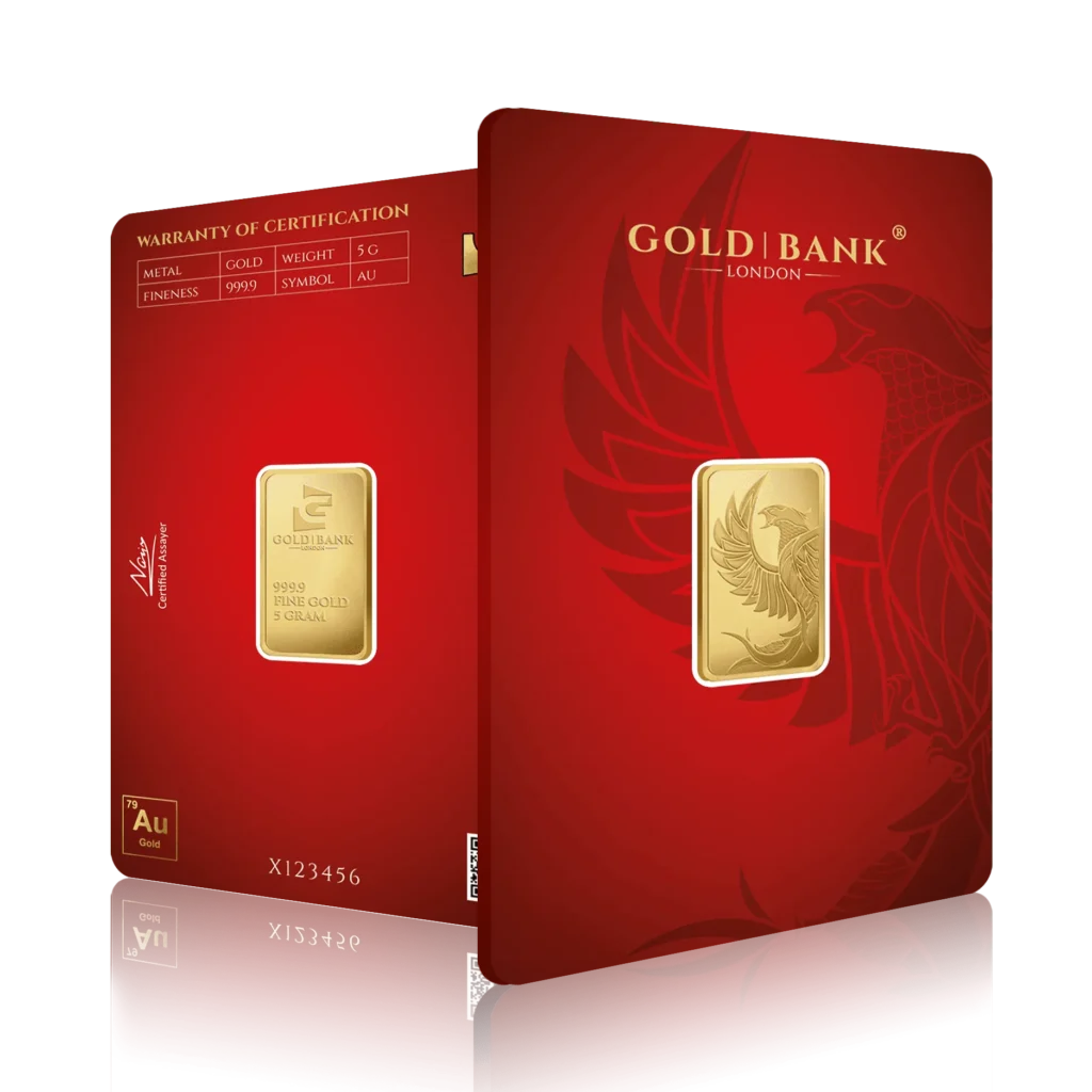 5g Gold Bank Phoenix Edition 2.0 Gold Bar