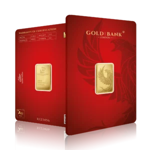 5g Gold Bank Phoenix Edition 2.0 Gold Bar