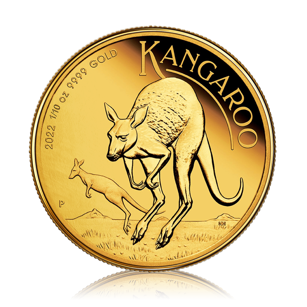 0.5g Gold Perth Mint Mini Roo Proof (2025)