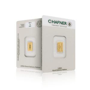1g Chafner Investment Gold Bar (999.9)