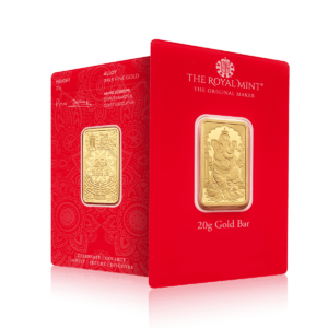 20g Royal Mint Ganesha Gold Bar (999.9)