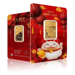 5g PAMP Good Luck Gold Bar (999.9)