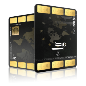 6 x 1 Gram Investment Karat Bar (999.9)