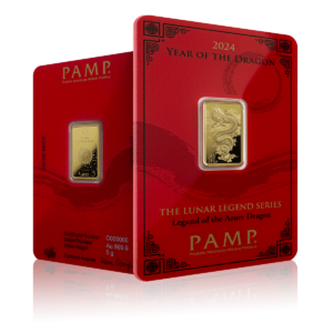 5g PAMP Gold Lunar Legend Series Azure Dragon (2024)