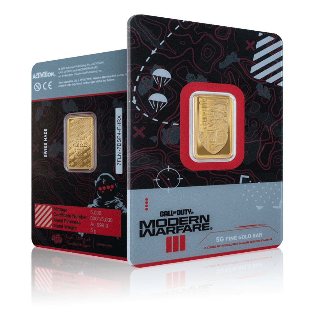 5g Gold PAMP Call of Duty Modern Warfare 20th Anniversary (Box Set)