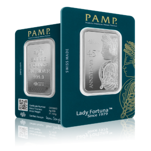 1oz Silver PAMP Fortuna 45th Annivarsary (2024)
