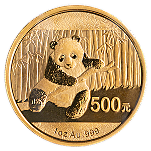 1oz Gold Chinese Panda (2009)