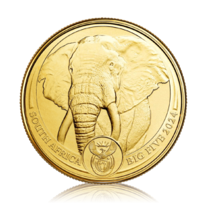 1oz Gold South African Elephant Big Five Series (2024)
