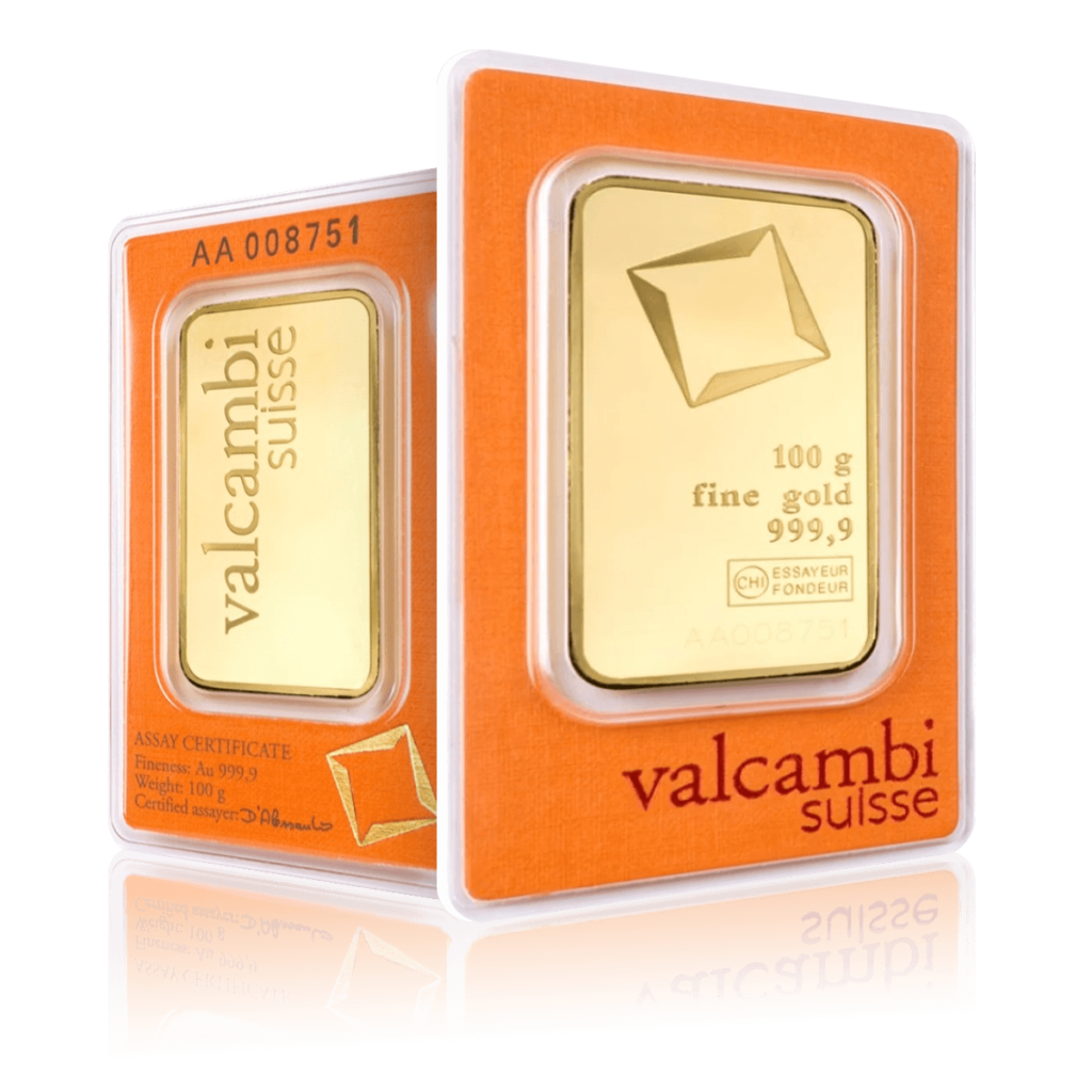 20g Valcambi Investment Gold Bar (999.9)