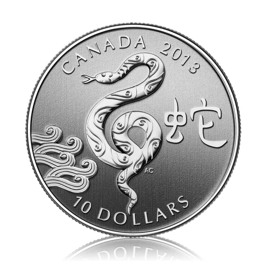 1/2oz Silver Perth Mint Year of the Snake (2013)