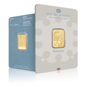 5g Royal Mint Britannia Gold Bar (999.9)